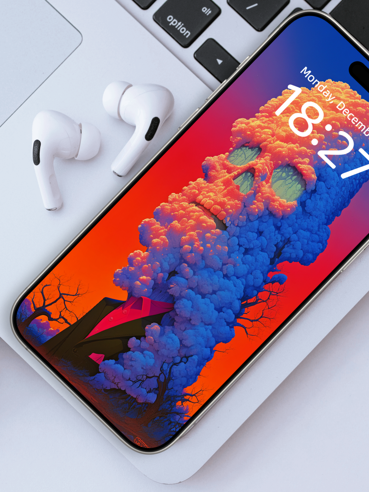 Cloudbone Archive – Winter Memory Tower wallpaper