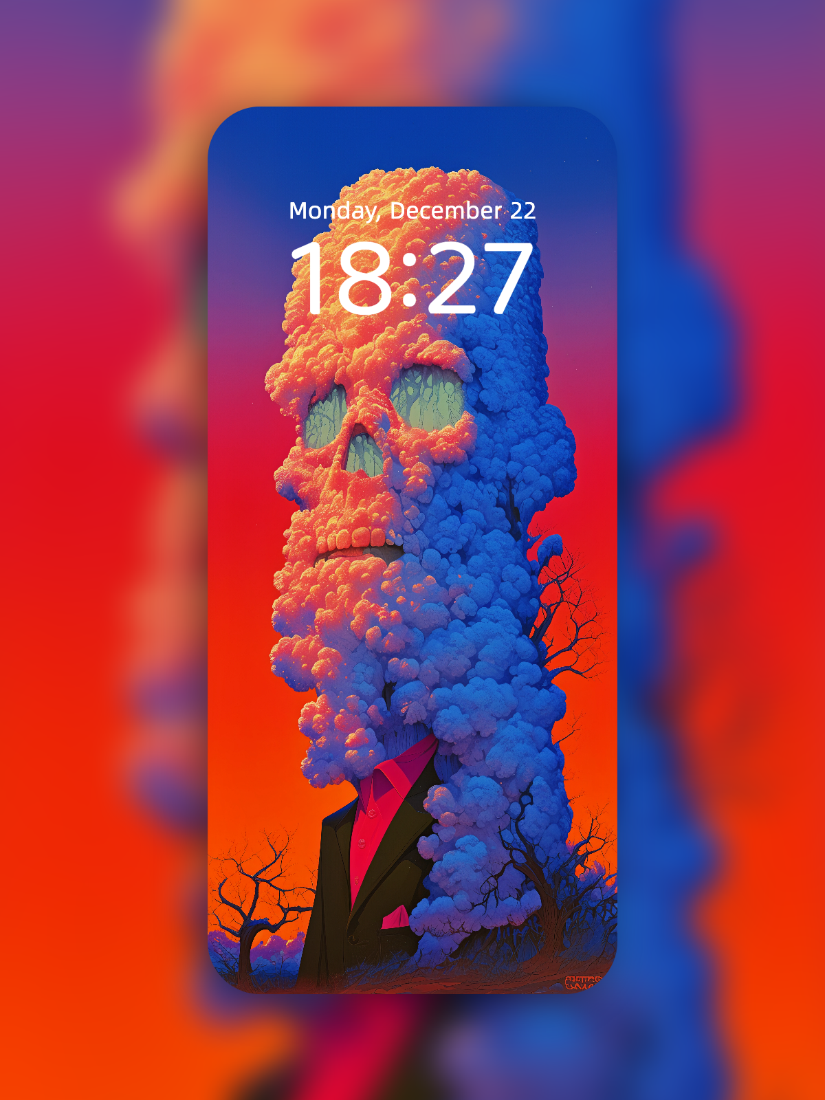 Cloudbone Archive – Winter Memory Tower wallpaper