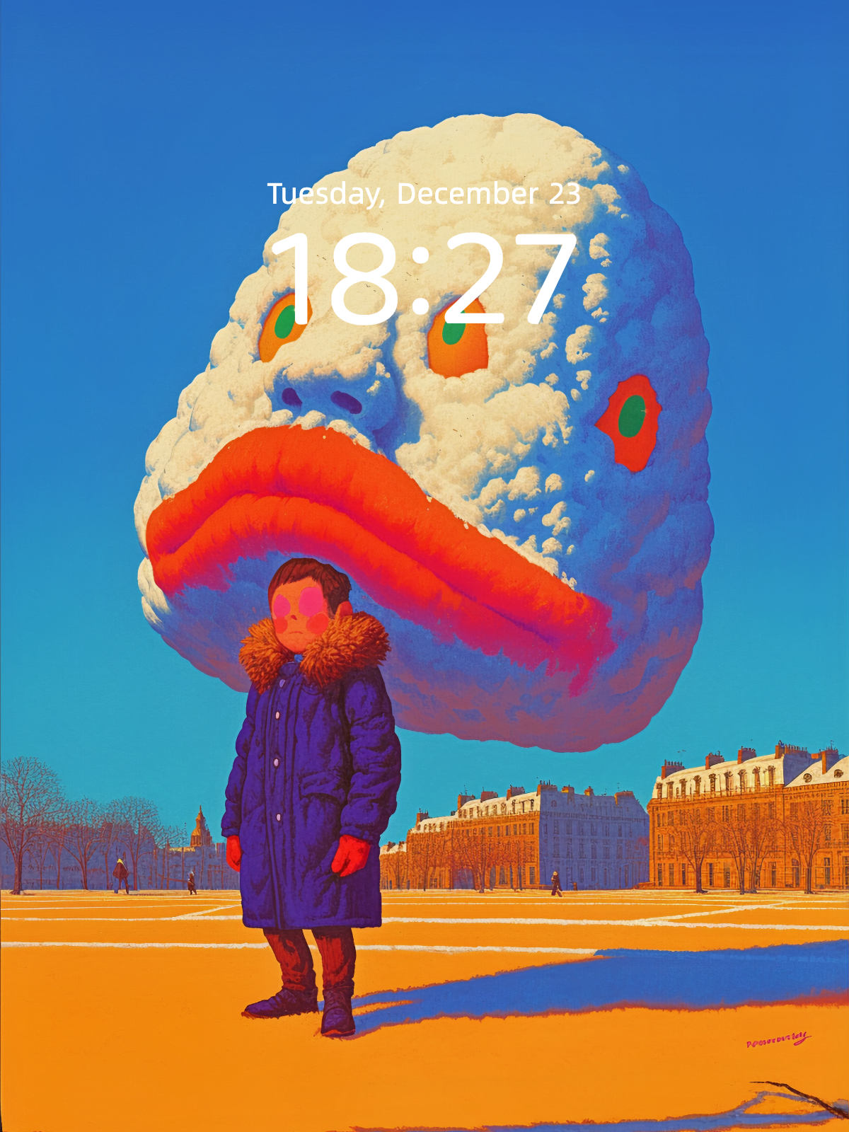 Cotton Colossus wallpaper