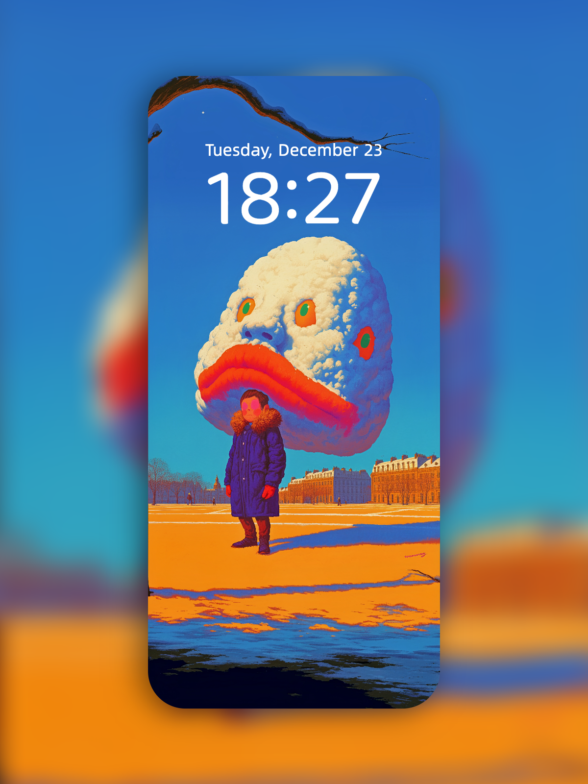 Cotton Colossus wallpaper