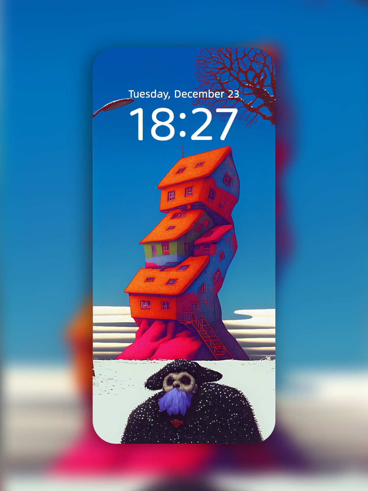 Crooked House & the Watcher wallpaper