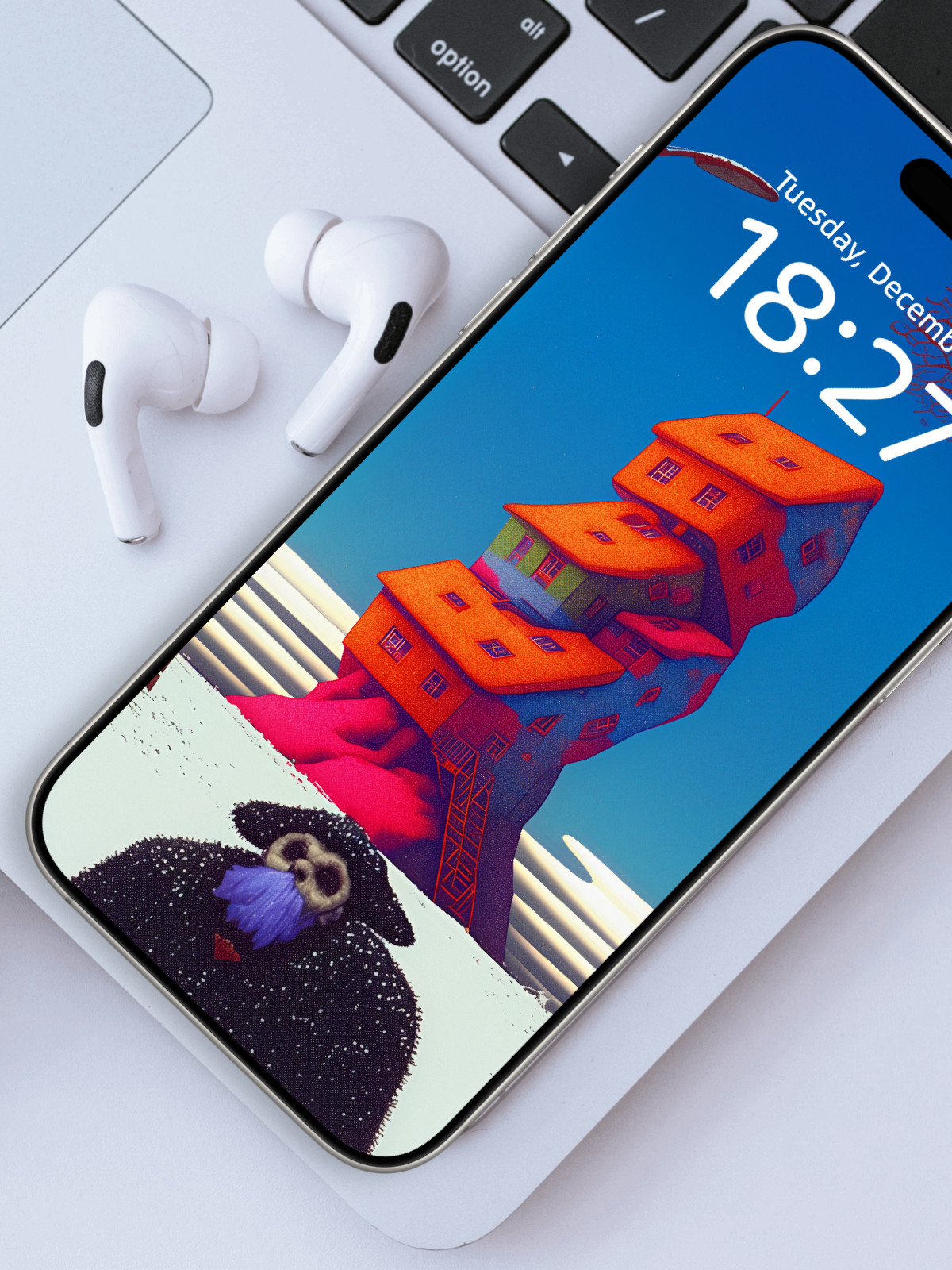 Crooked House & the Watcher wallpaper