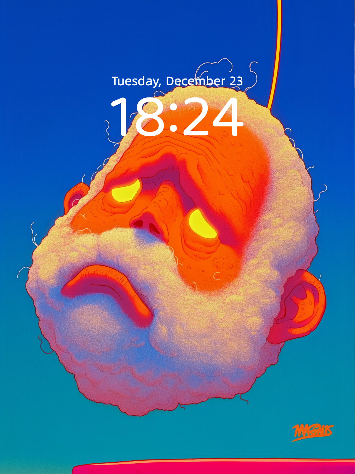 Elder at the Edge of the Sea wallpaper